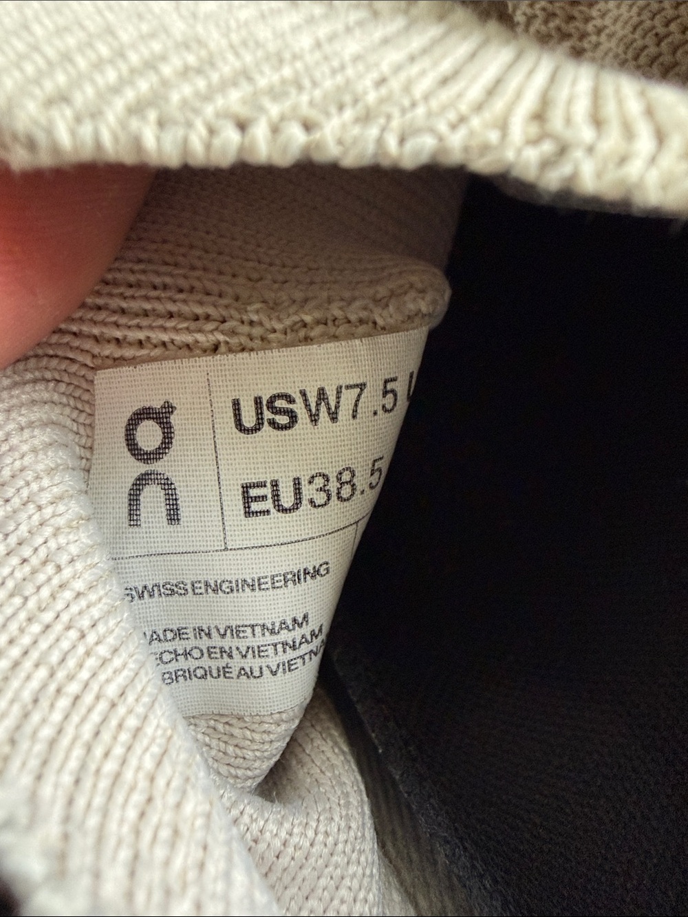On Running Cloudswift 3 Women's Sneakers Ivory Rose Size 7.5 - Picture 10 of 10